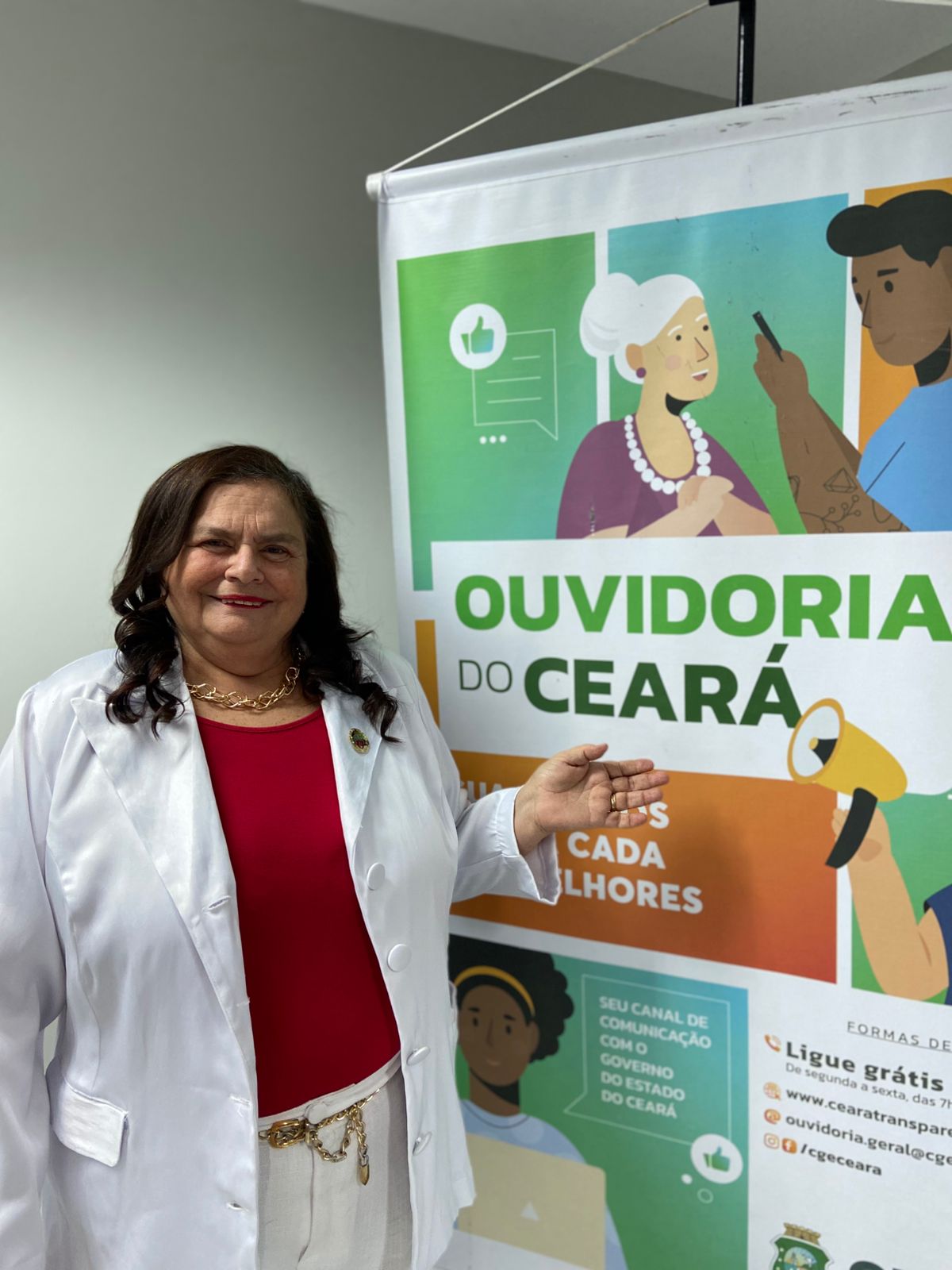 Ouvidora da Funceme passa a integrar Comissão de Ética da ABO Ceará
