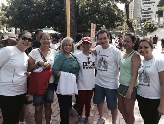 Caminhada na Av. Beira Mar marca Dia Nacional da Doação de Órgãos