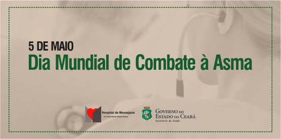 Hospital de Messejana orienta sobre cuidados com asma de difícil controle