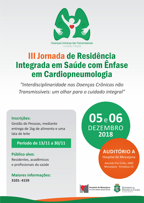Confira o edital para submissão de trabalhos da III Jornada de Residência Integrada