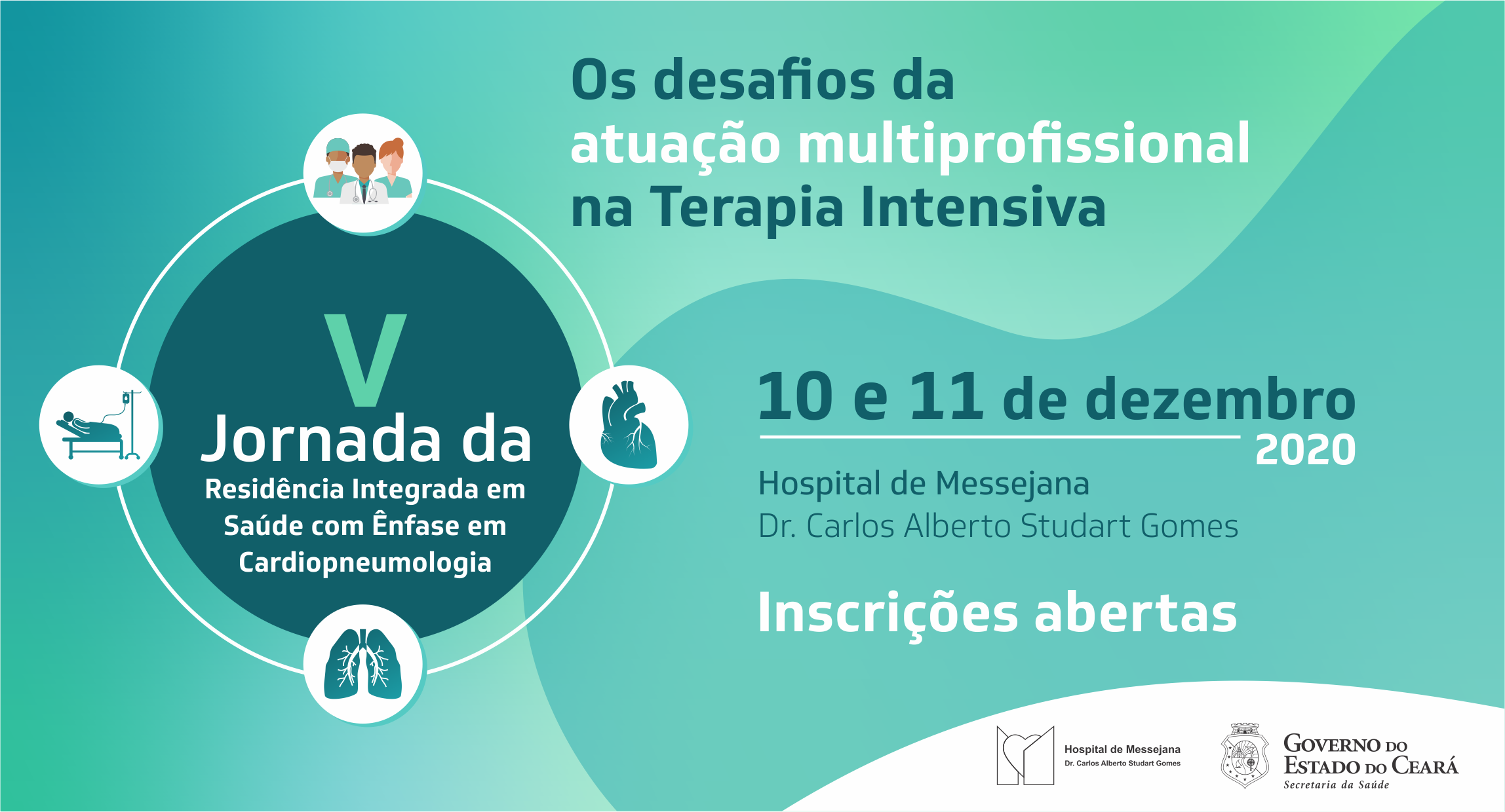 Hospital de Messejana abre inscrições para 5° Jornada Multiprofissional