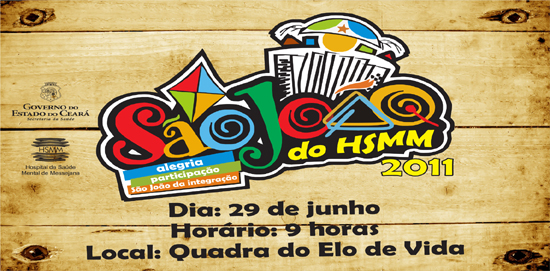 São João no HSMM dias 28 e 29 de junho