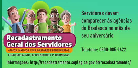 Recadastramento servidores