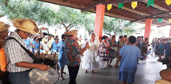 HSM comemora festa junina junto aos pacientes com transtorno mental
