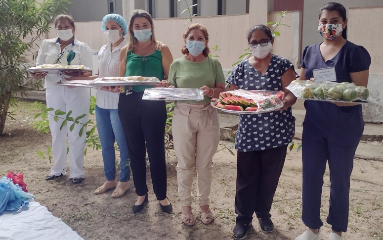 Pacientes do HSM fazem piquenique para celebrar o Dia das Mães