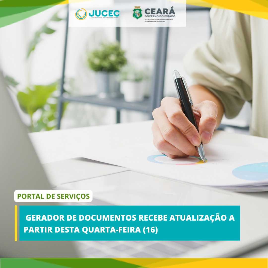 Portal de serviços: gerador de documentos recebe atualização e novas funcionalidades
