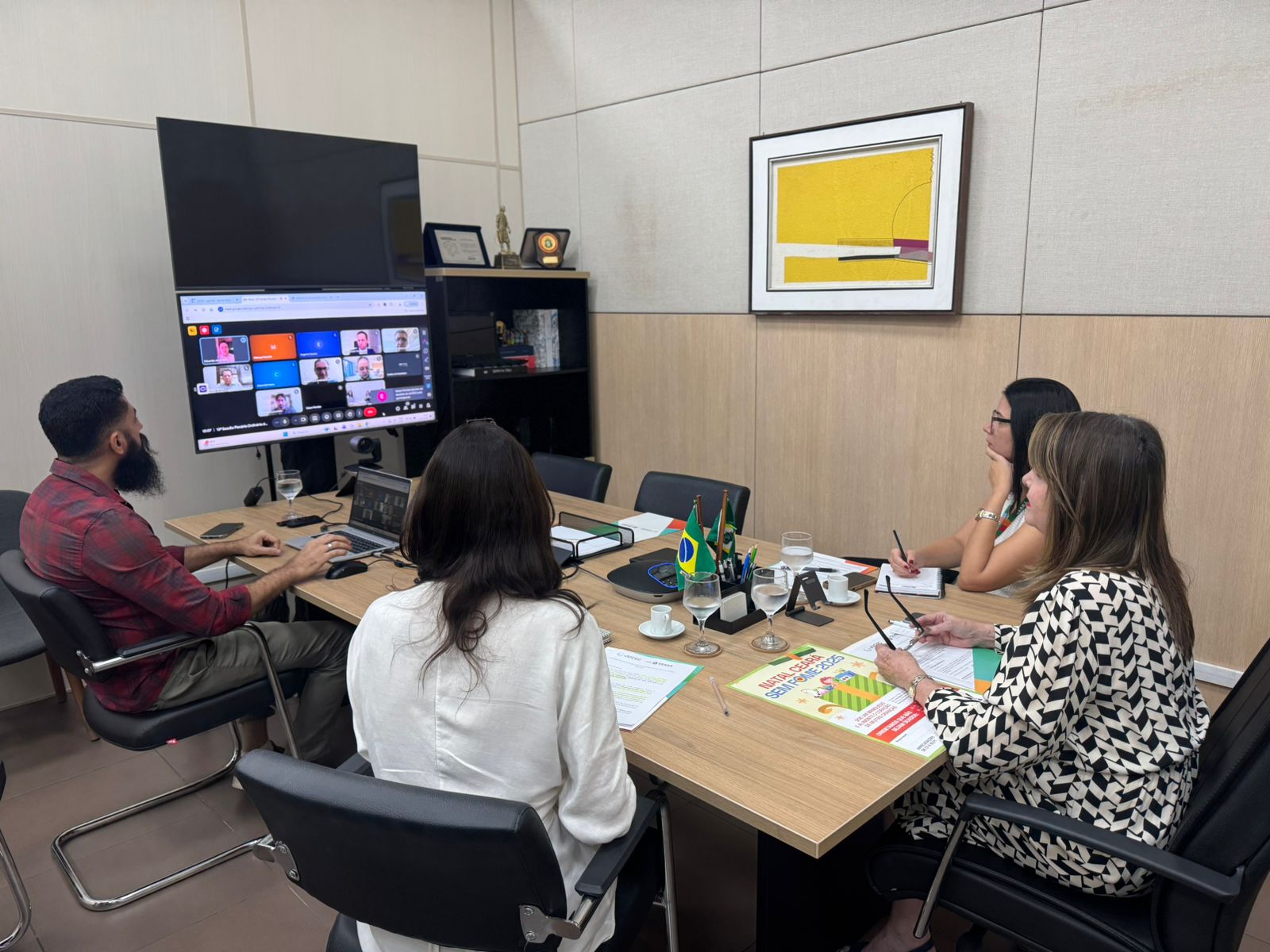 Plenária de novembro da Jucec aprova novo serviço e inicia campanha Natal Ceará Sem Fome