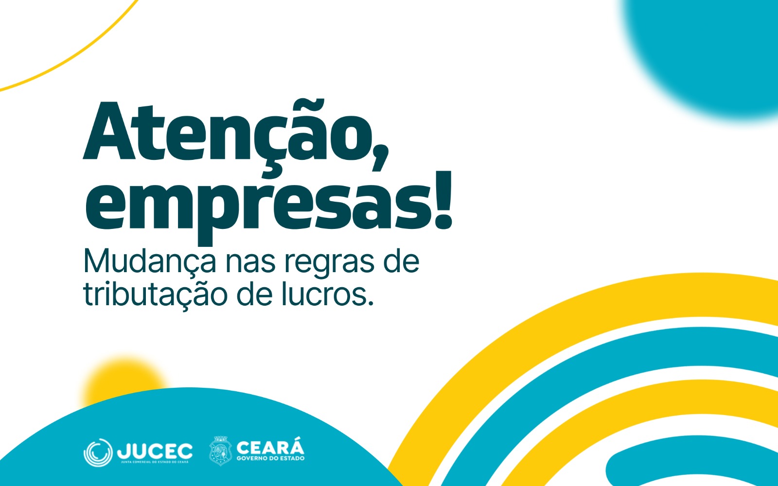 Jucec orienta empresas sobre procedimentos corretos diante das novas regras de tributação de lucros