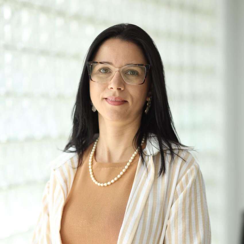 Foto da chefe de gabinete Jamila Simões