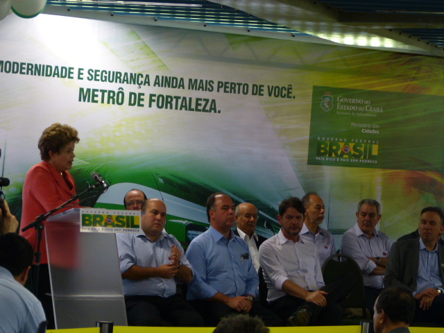 Solenidade de inauguração ressalta marco na história da mobilidade em Fortaleza