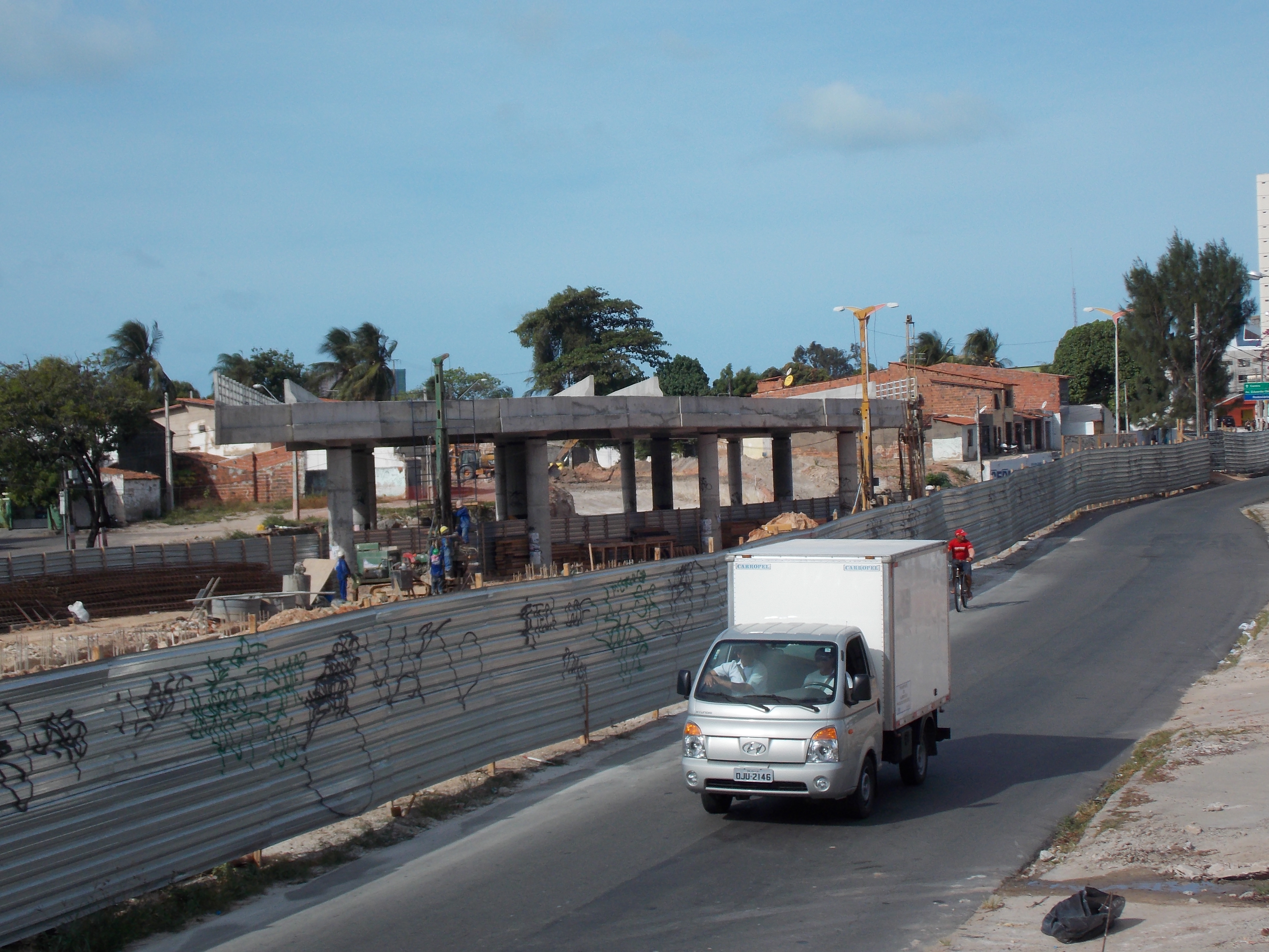 Acessos do viaduto da Padre Cícero iniciam dia 30