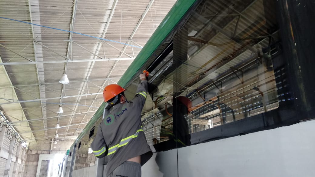 Metrofor realiza manutenções necessárias à operacionalidade de trens, peças e sistemas