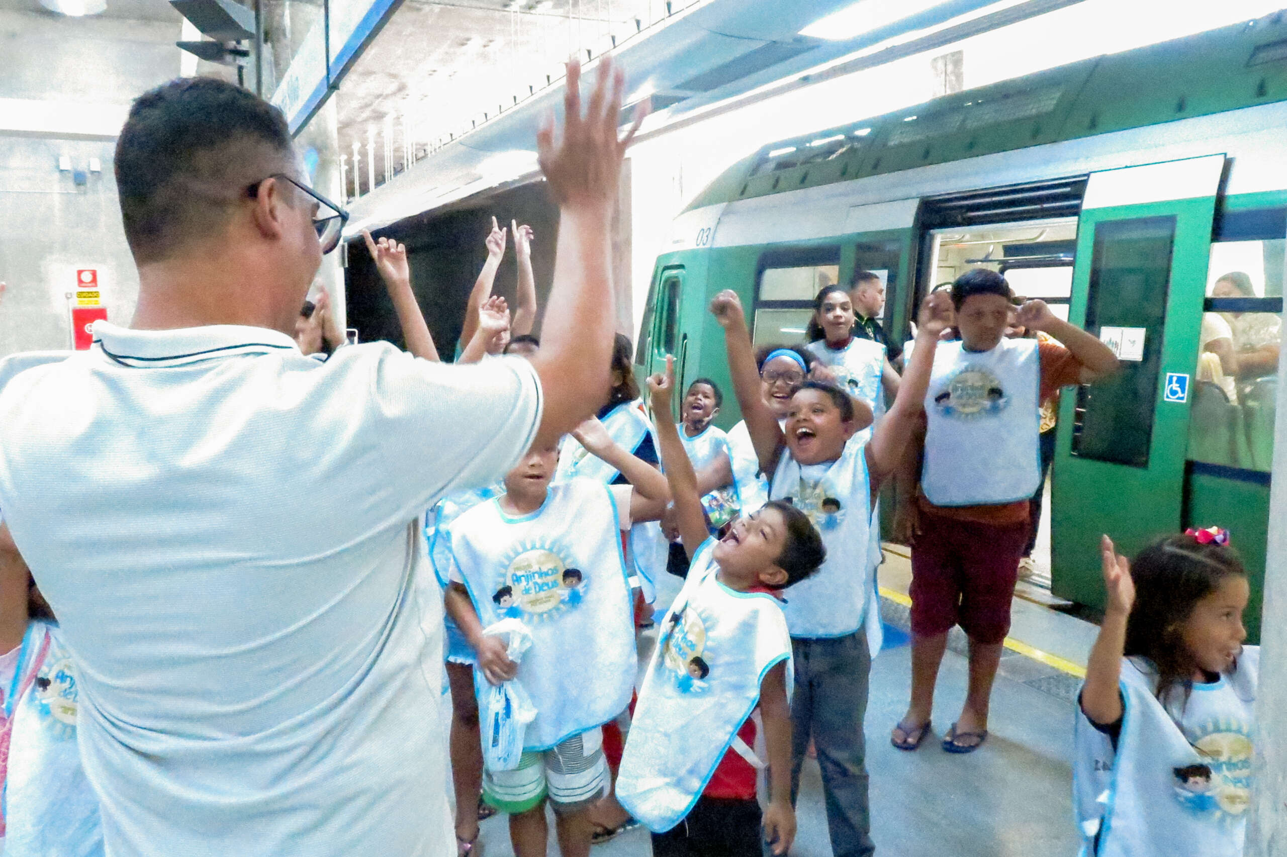 Metrofor celebra o Dia das Crianças com passeio na Linha Sul