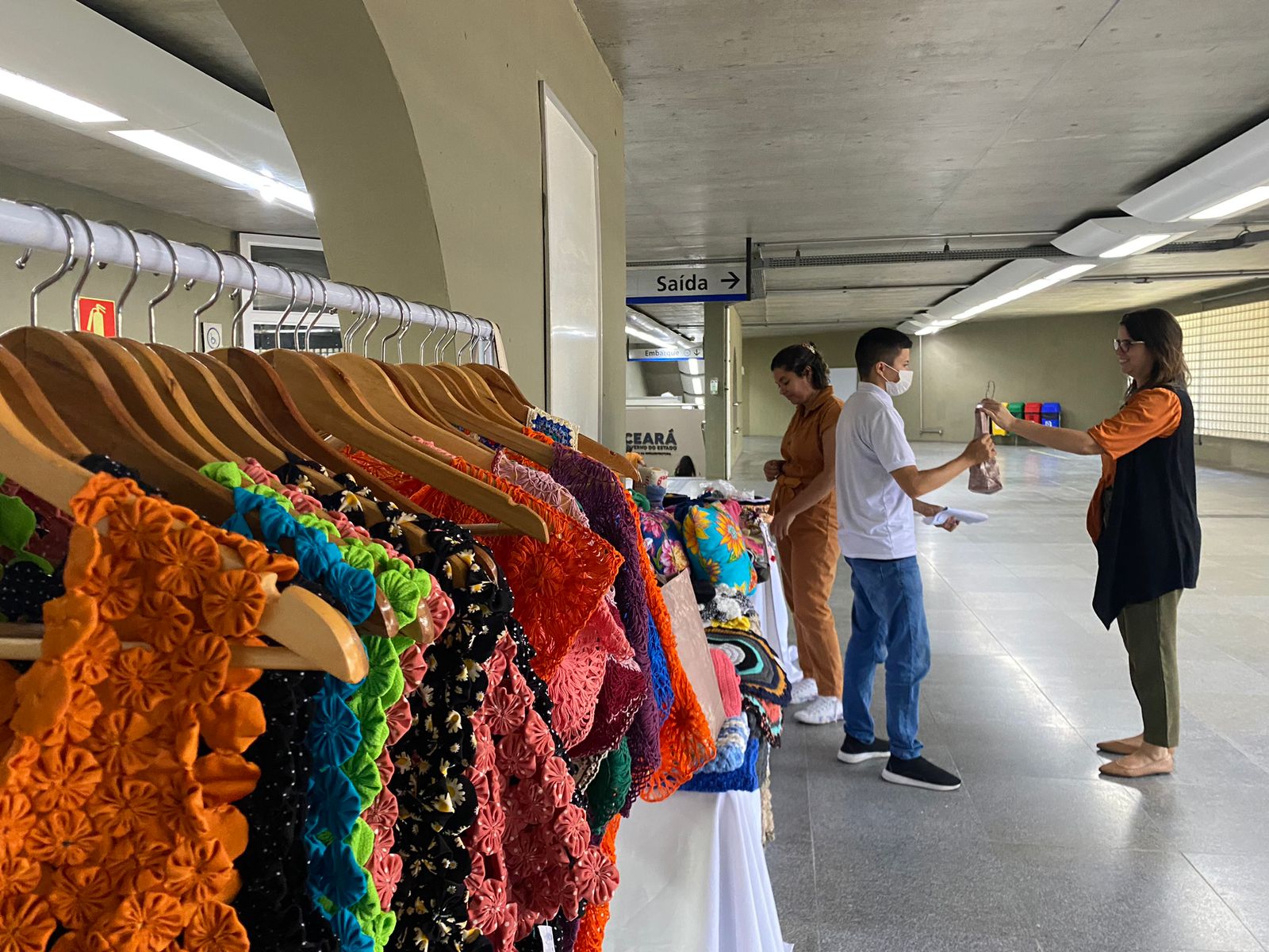Peças exclusivas de artesanato feitas no sistema penitenciário estão à venda no Benfica