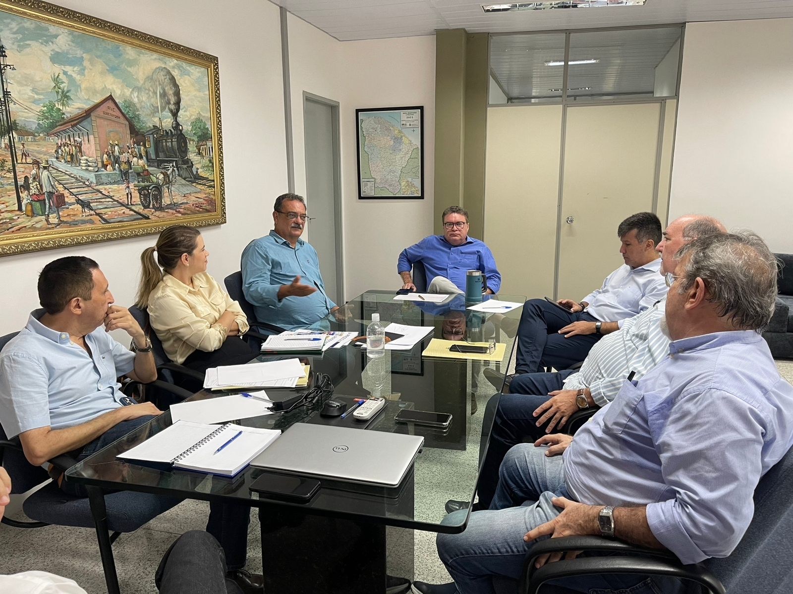Seinfra e Metrofor têm primeiro encontro de alinhamento entre novas gestões
