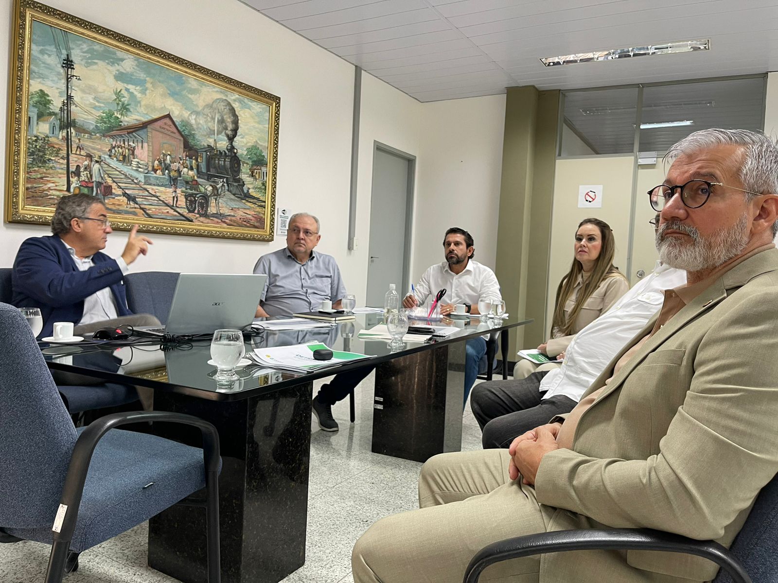 Secretário de Infraestrutura recebe presidentes de órgãos vinculados para alinhar ações