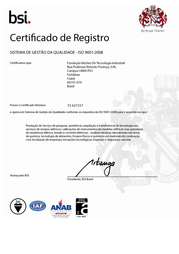 Certificações