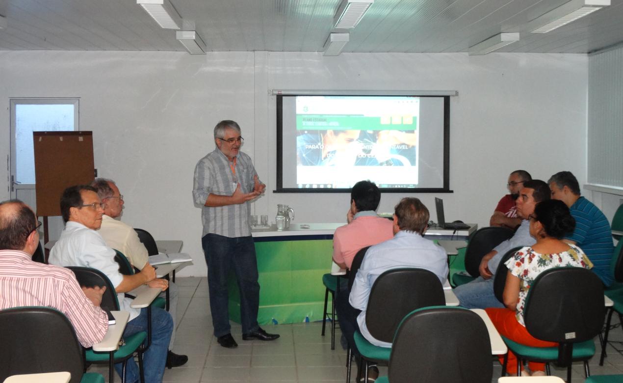 Plano de CT&I é apresentado para os gerentes do Nutec