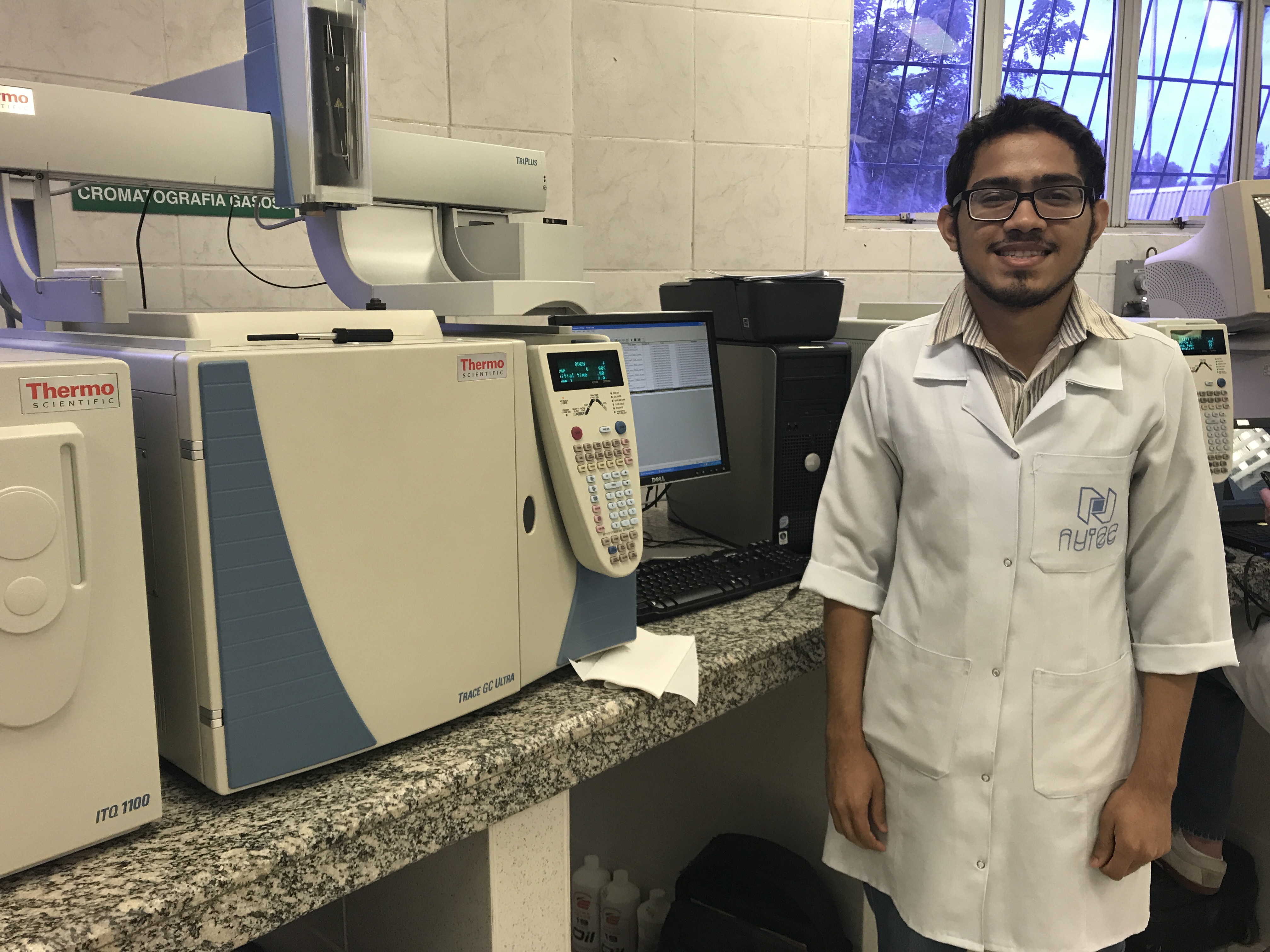 Estagiário do Nutec disputa Olimpíada de química no Irã