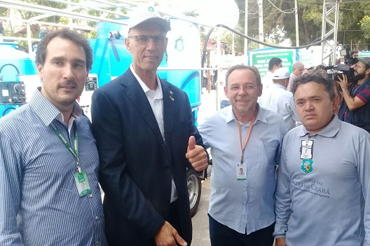 Ceará recebe primeiras Estações Móveis de Tratamento de Água