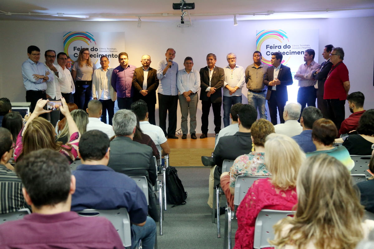 Secitece realiza solenidade de lançamento da Feira do Conhecimento 2019