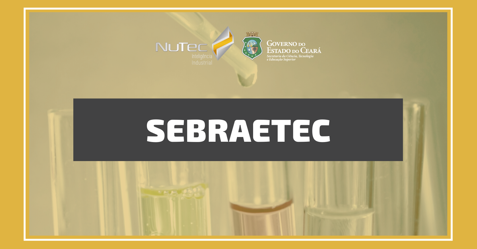 Nutec fecha novo contrato para disponibilizar serviços através do Sebraetec