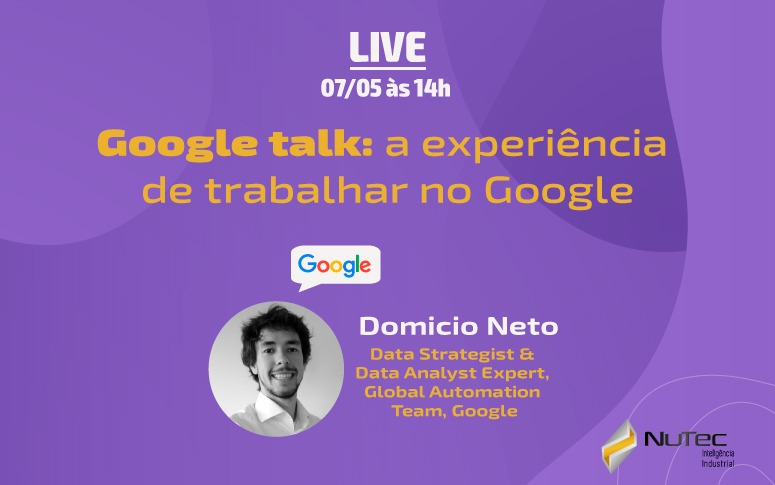 Nutec promove live com colaborador do Google