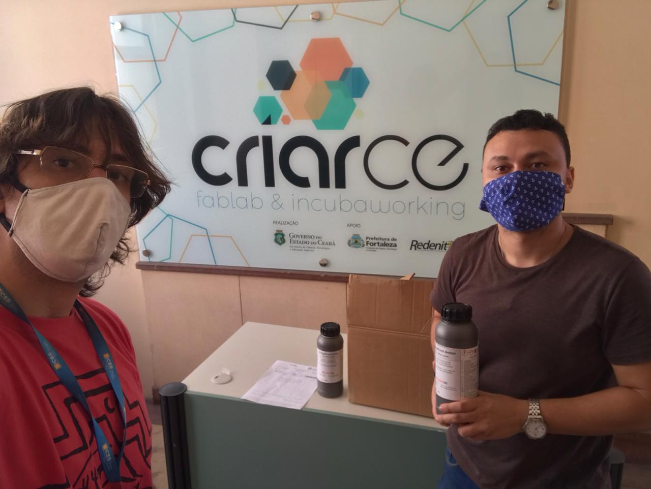 Nutec doa 10 kg de resina para fabricação de respiradores