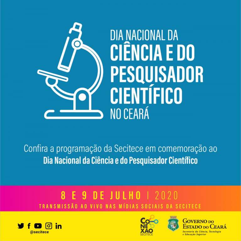 08 de julho – Dia Nacional da Ciência e do Pesquisador Científico