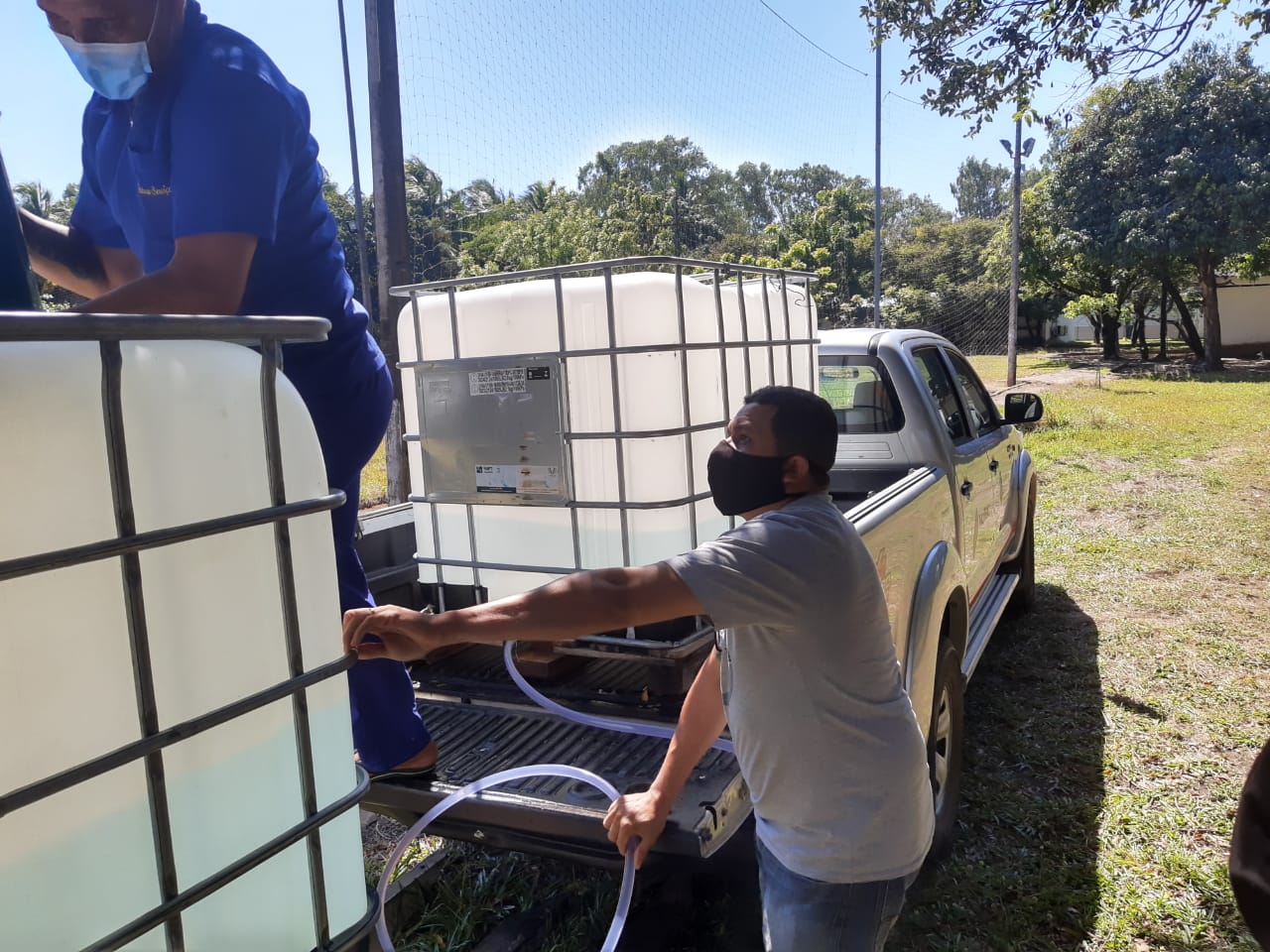 Capilar Essência doa quatro mil litros de água desmineralizada para produção de álcool 70%