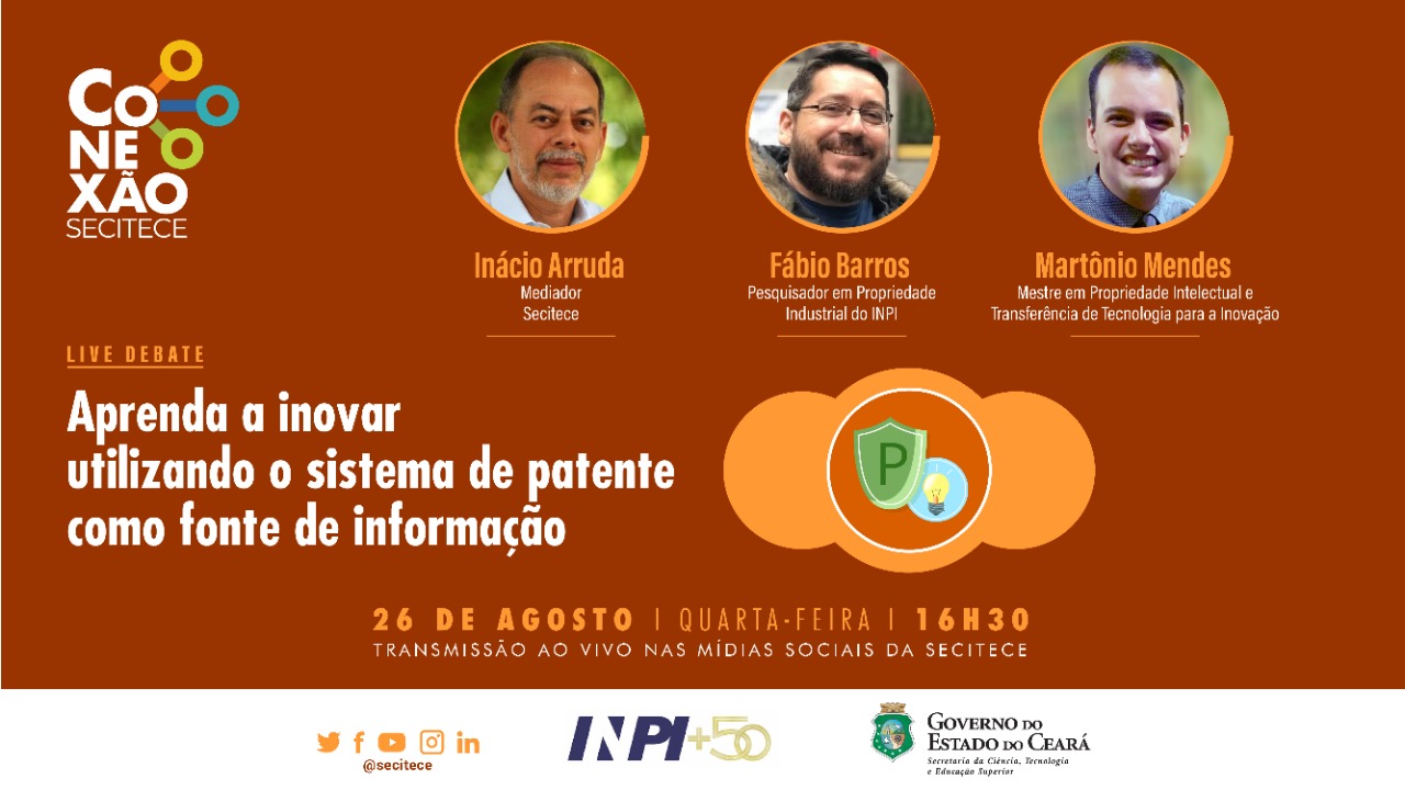 Webinar mostra como utilizar o sistema de patentes para inovar