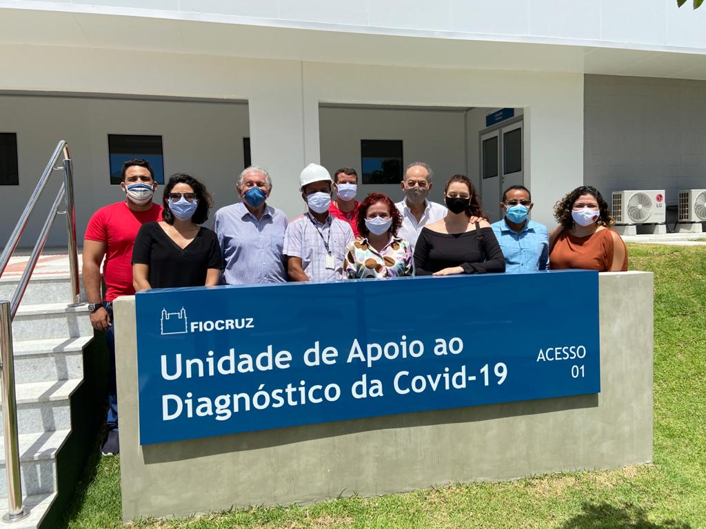 Unidade de Apoio à Testagem da Covid-19 irá realizar mais de 10 mil testes diários