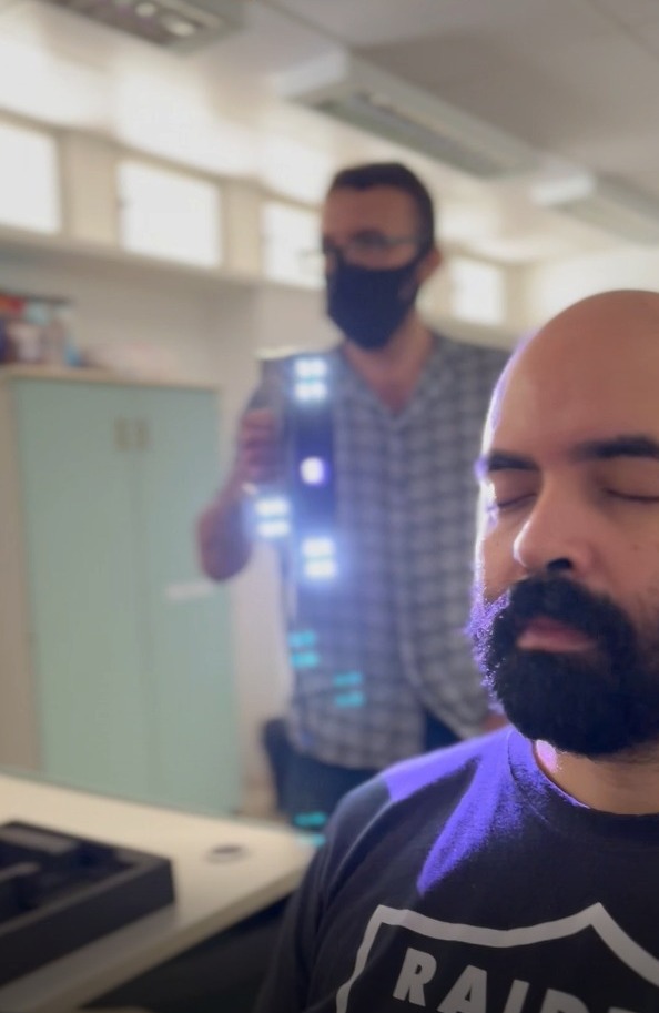 Nutec e Nuface dão primeiro passo para confecção de prótese auricular personalizada
