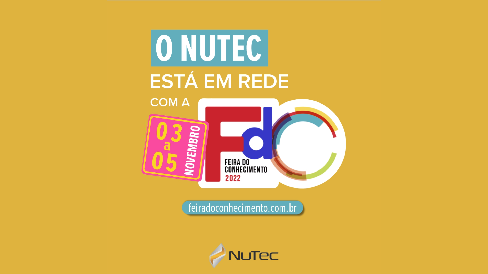 Programação diversa marca a participação do Nutec na FdC 2022