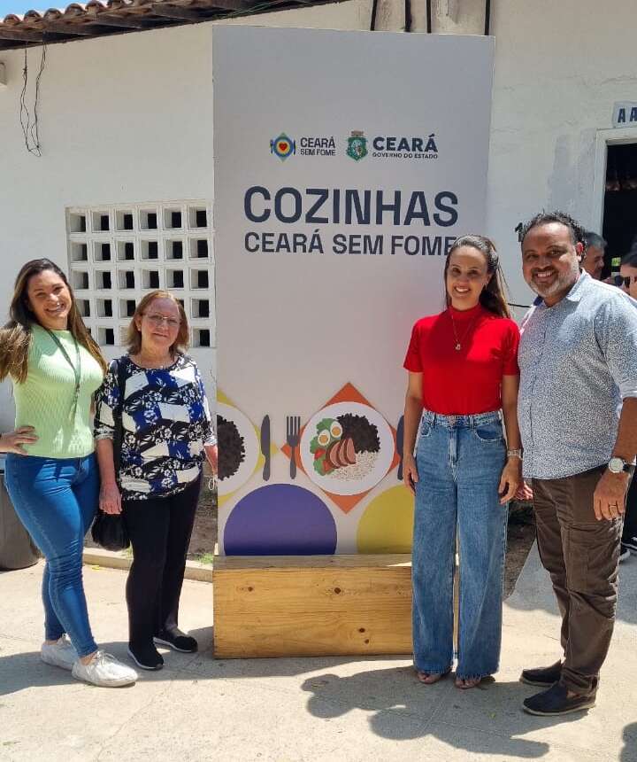 Ceará Sem Fome: Nutec participa da inauguração da primeira cozinha do programa