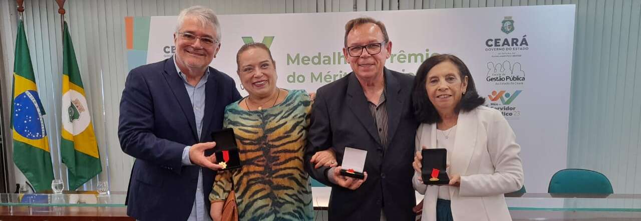 Servidores do Nutec são homenageados com Medalha e Prêmio do Mérito Funcional
