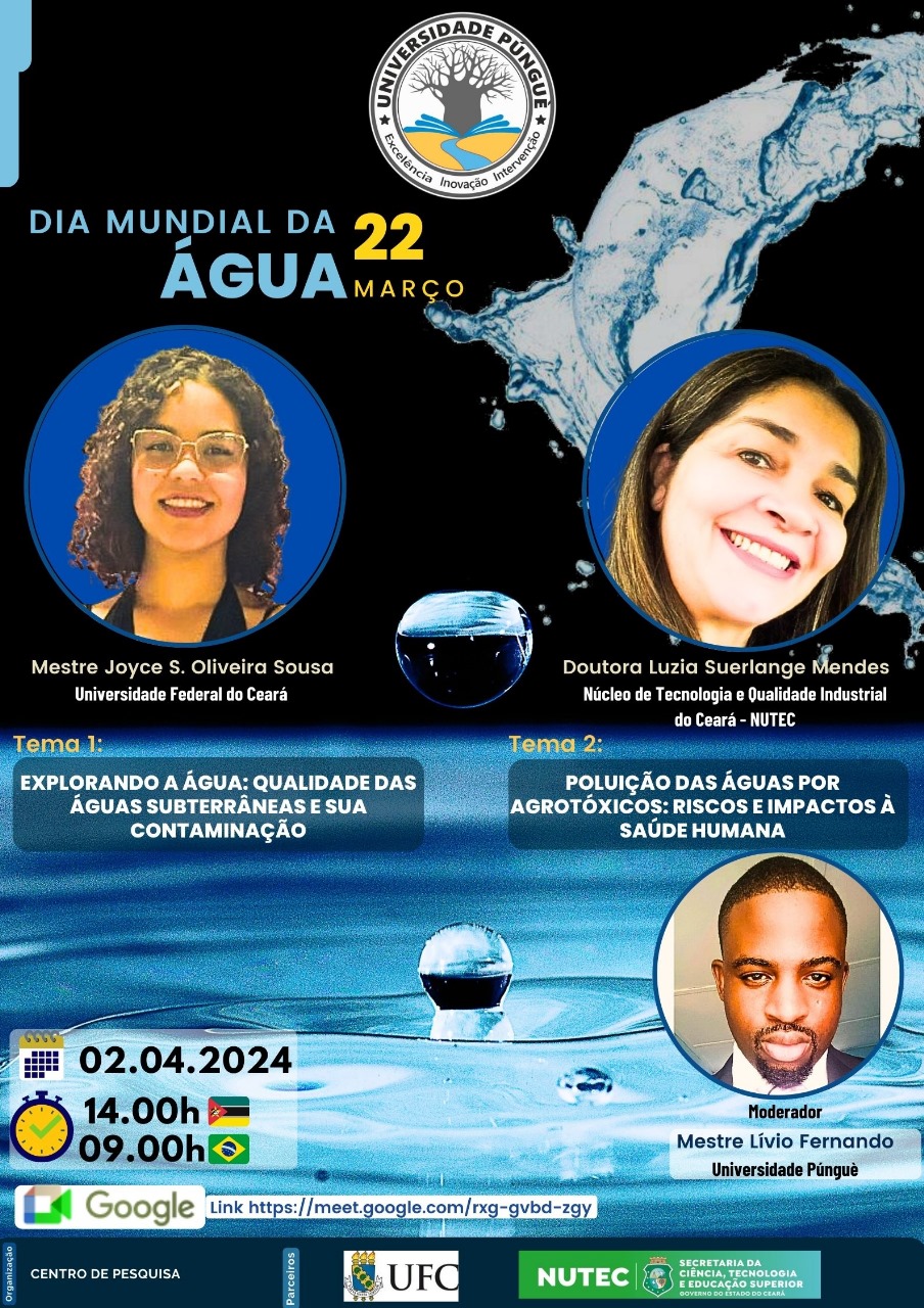 Pesquisadora do Nutec participa de evento internacional sobre poluição hídrica