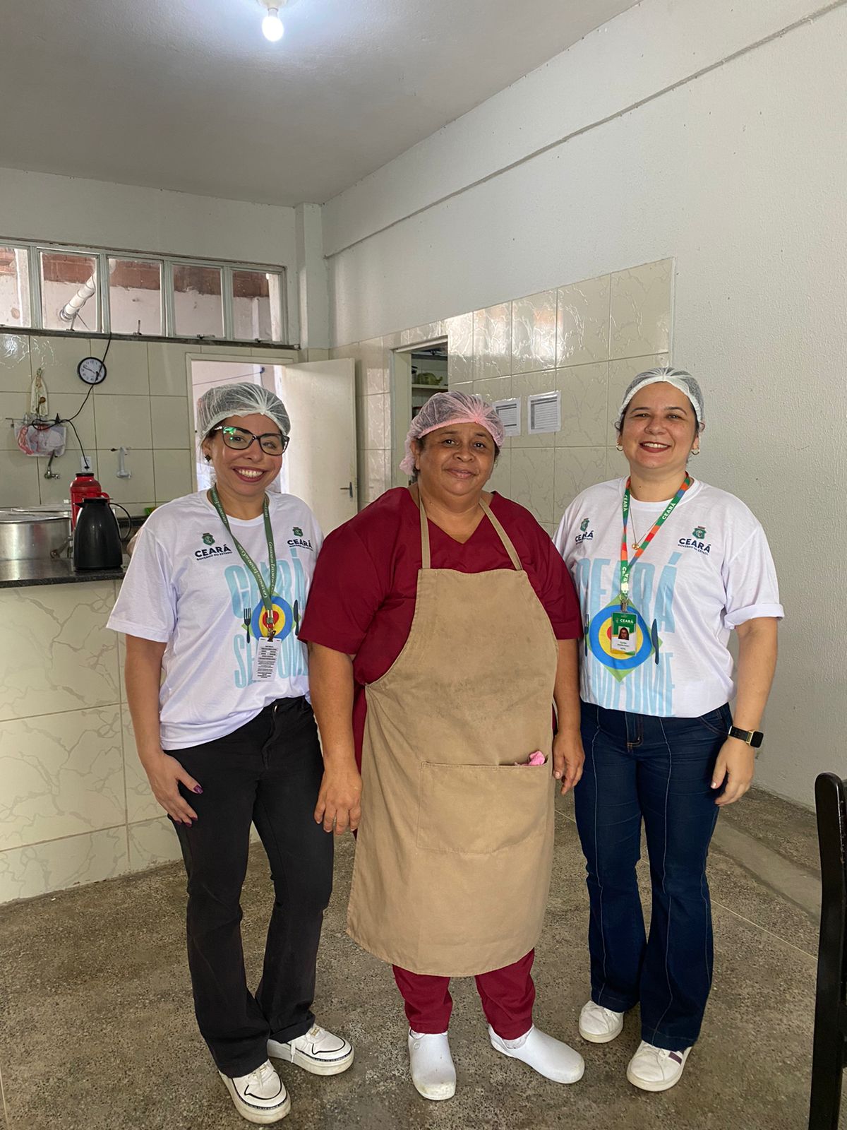 Equipe técnica do Nutec visita cozinhas do Ceará Sem Fome