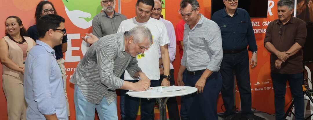 Na abertura da 2ª FECAF, Nutec firma parceria com Ematerce e passa a integrar o Comitê Estadual de Produção Orgânica