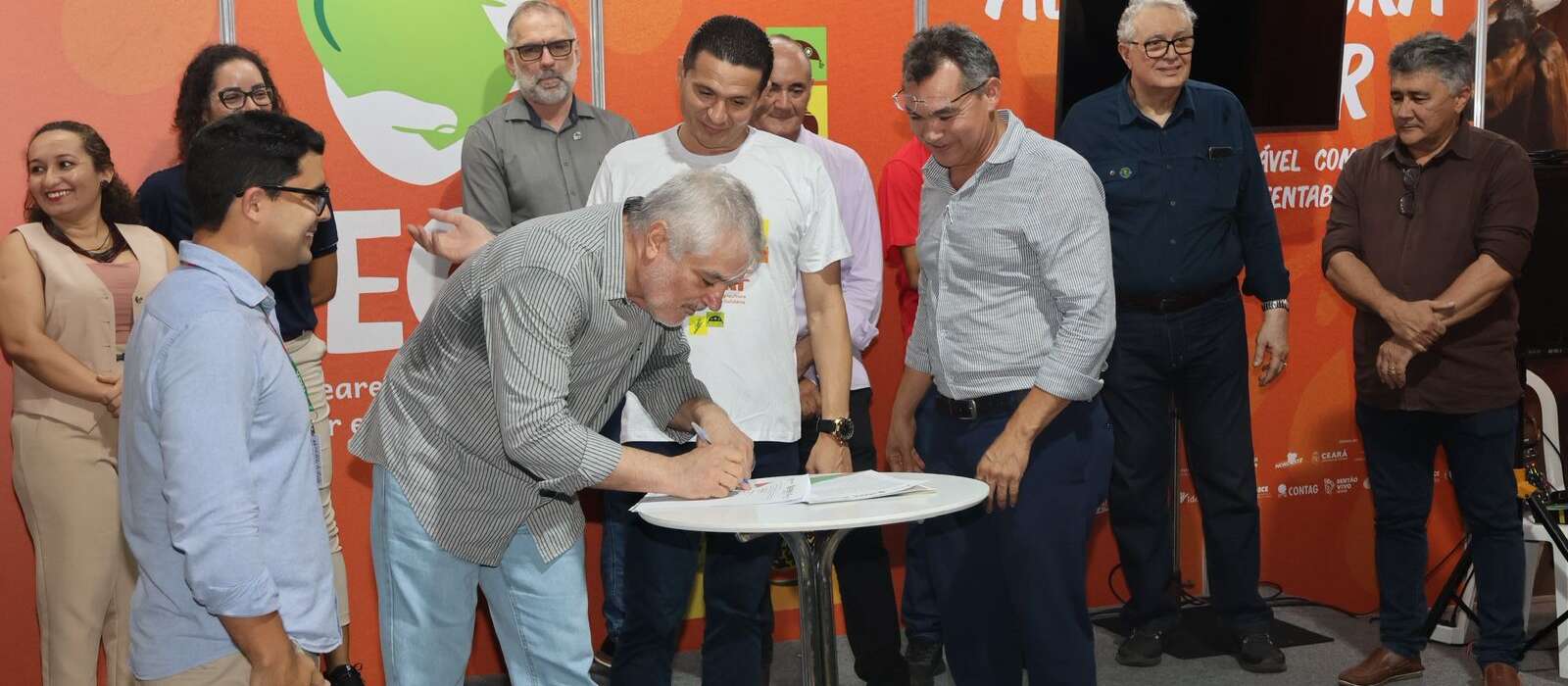Na abertura da 2ª FECAF, Nutec firma parceria com Ematerce e passa a integrar o Comitê Estadual de Produção Orgânica