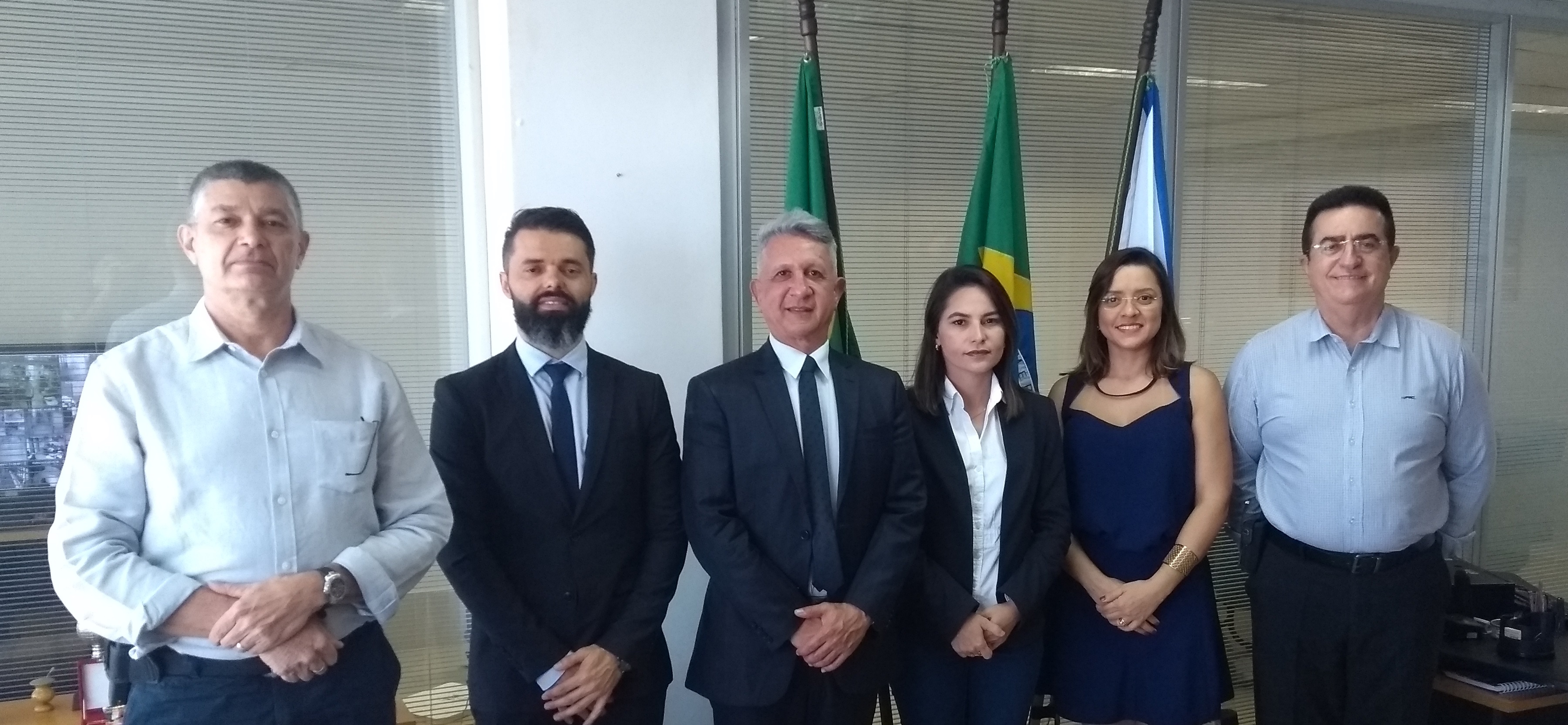 Pefoce/CE recebe visita do diretor do Instituto Nacional de Identificação da PF