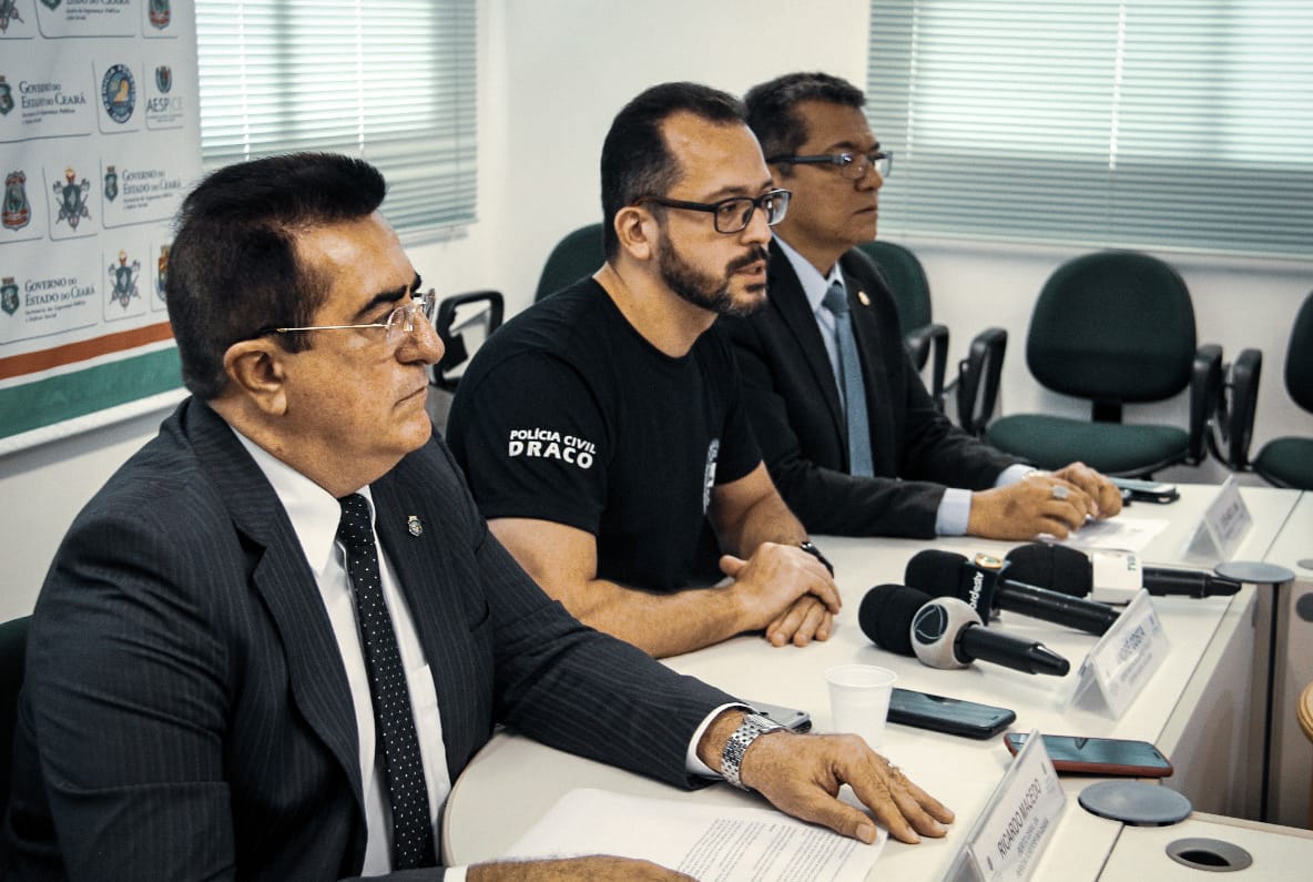 Forças da segurança apresentam conclusão dos trabalhos de investigação sobre as mortes em um clube nas Cajazeiras