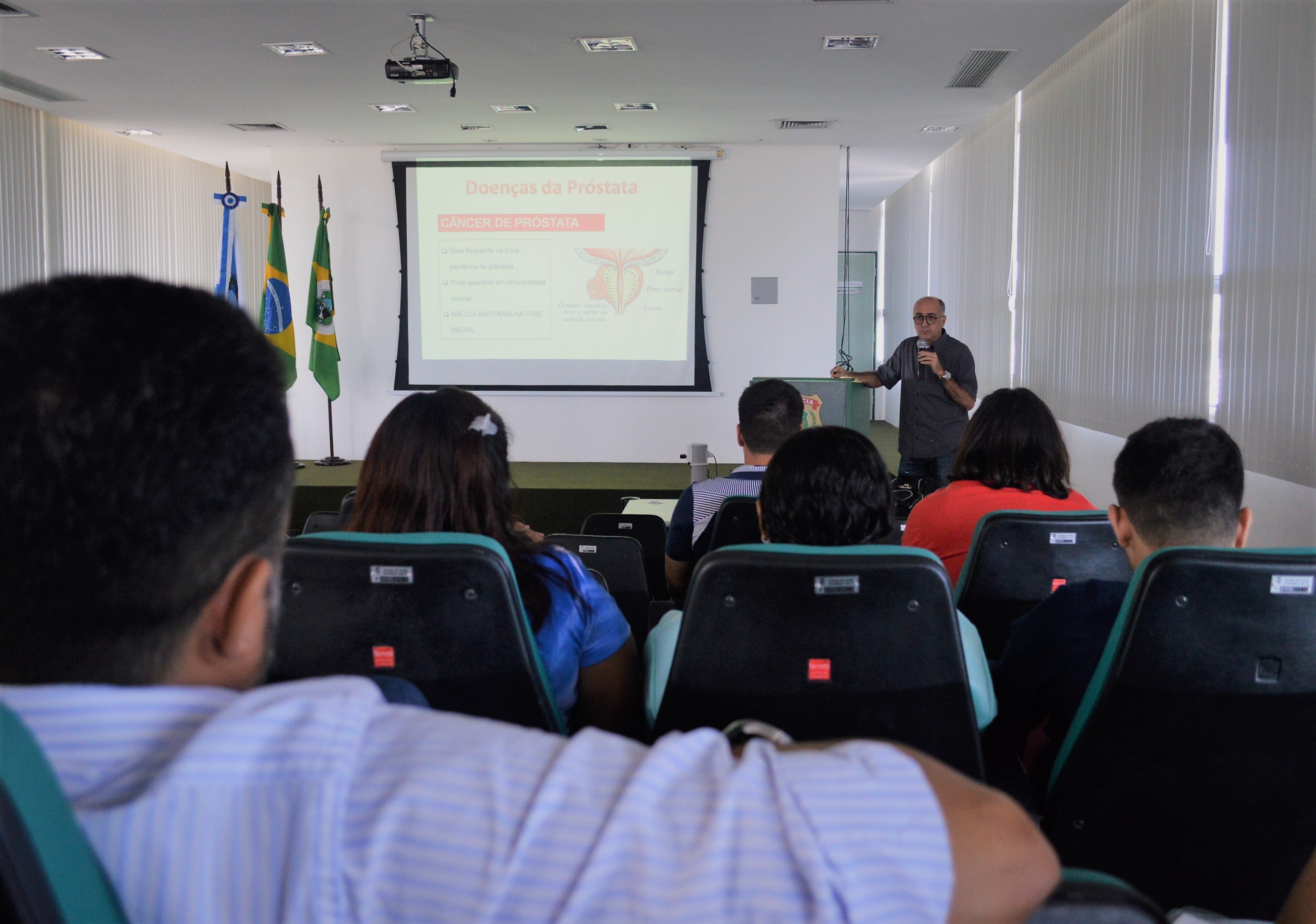Pefoce reforça a campanha internacional do ‘novembro azul’ com palestra sobre cuidados e prevenção ao câncer de próstata