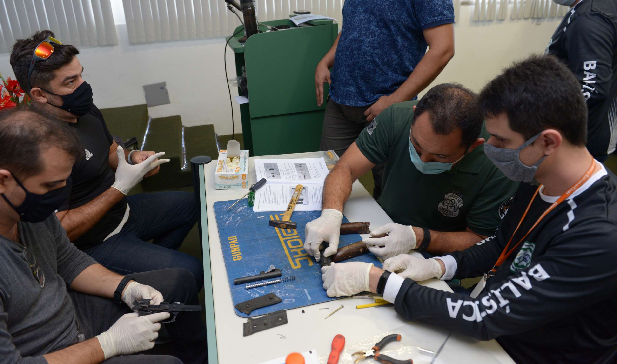 Servidores da segurança pública realizam curso de Balística Forense na Pefoce