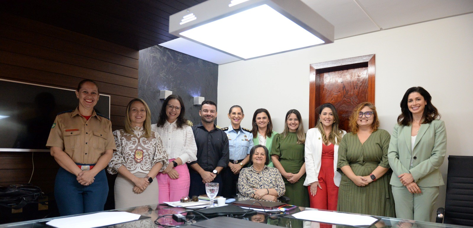 Pefoce participa de reunião no Instituto Maria da Penha para alinhar estratégias de combate à violência contra a mulher