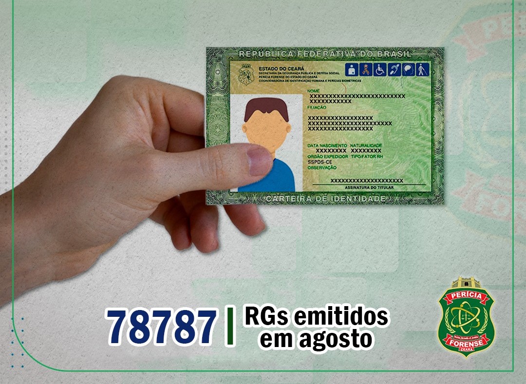 Pefoce celebra o centenário da identificação civil com número recorde de RGs emitidos