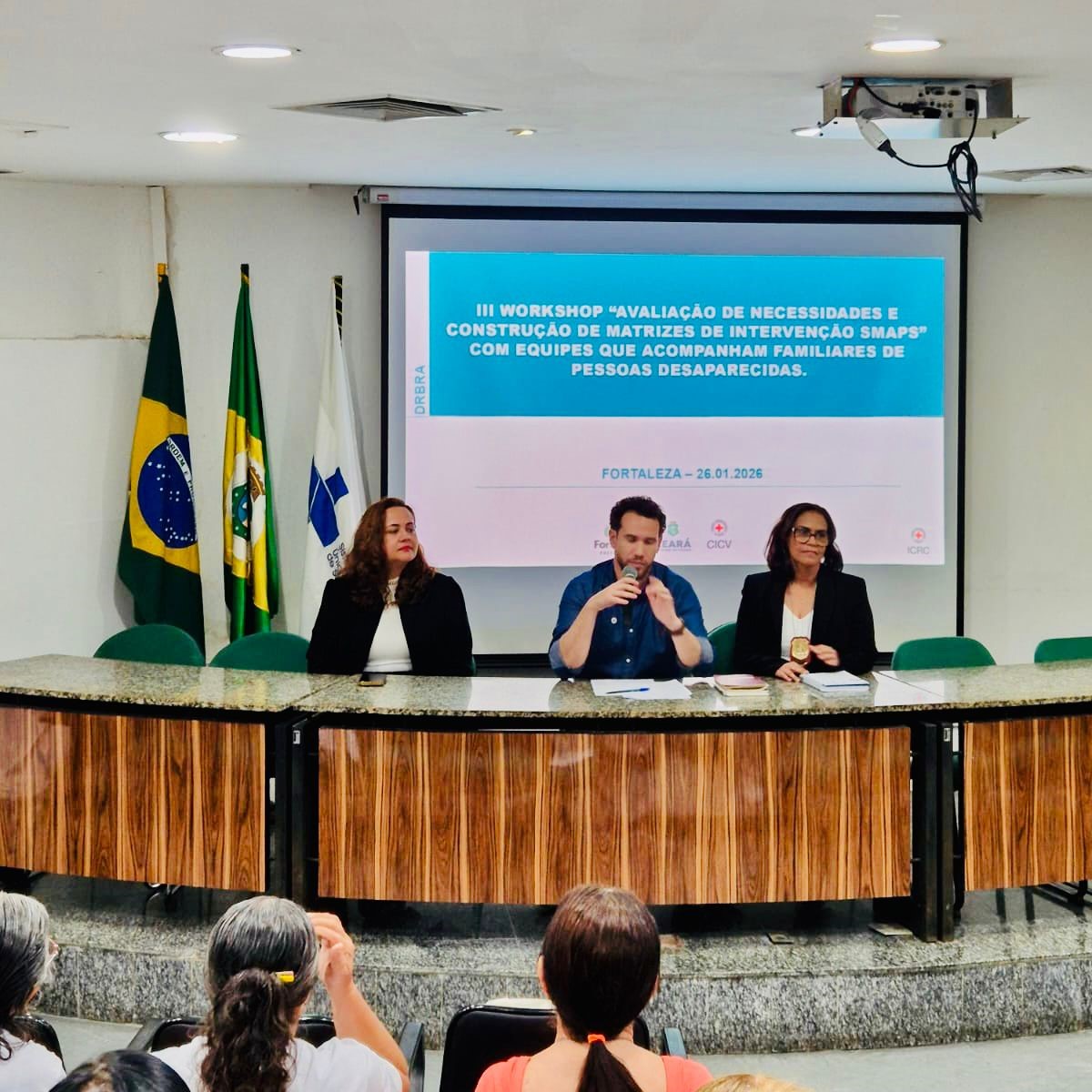 Pefoce participa do III Workshop do Comitê Internacional da Cruz Vermelha sobre desaparecidos