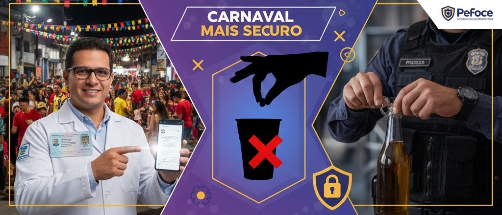 Pefoce no Carnaval 2026: saiba como proteger dados, documentos e cuidados com bebidas na folia