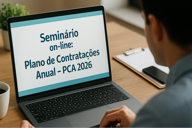 Seplag promove seminário sobre o Plano de Contratações Anual – PCA 2026