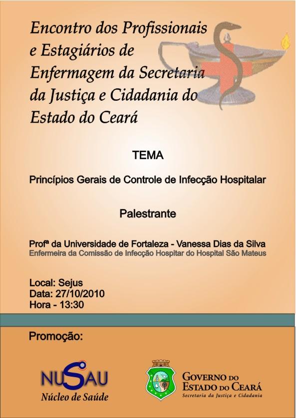 Sejus promove palestra sobre infecção hospitalar